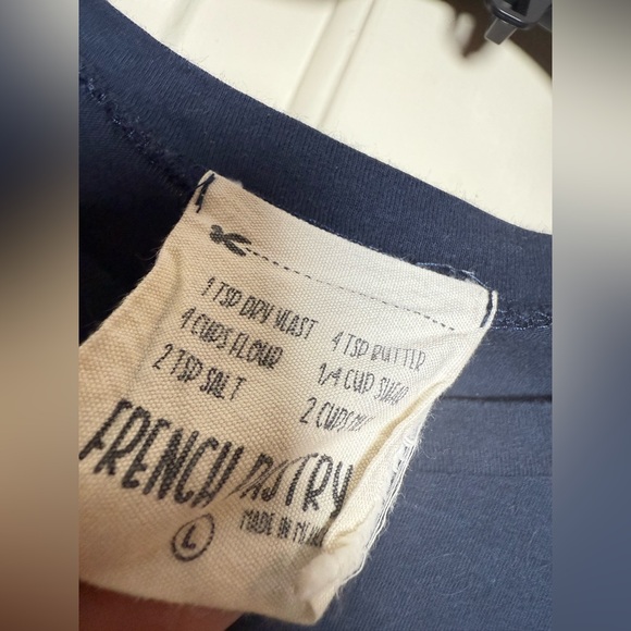 French Pastry Calabasas Cropped Long Sleeve Tee - Picture 4 of 9